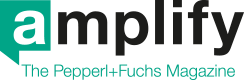 Logo von amplify - The Pepperl+Fuchs Magazine