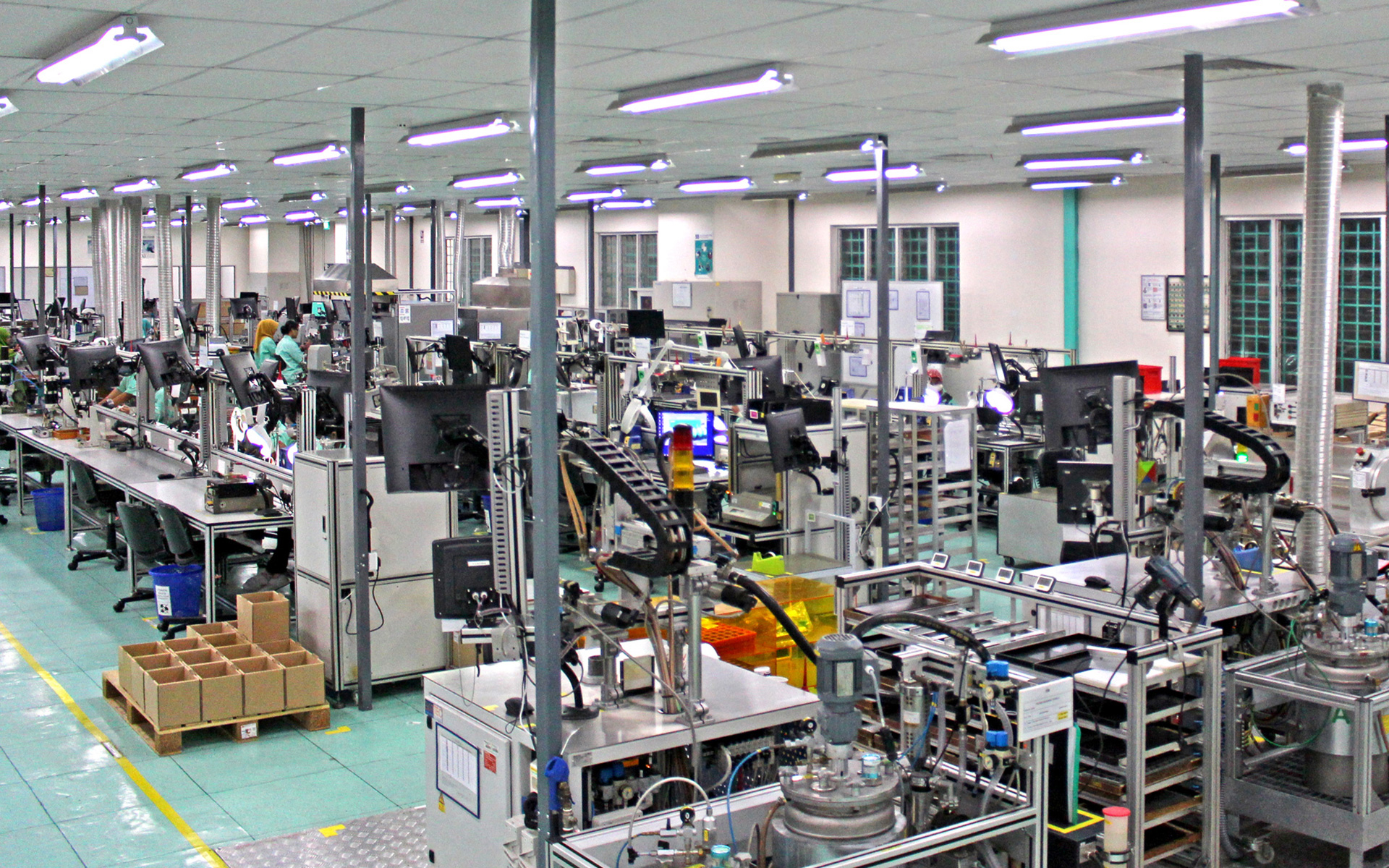 Pepperl+Fuchs production line in Bintan, Indonesia
