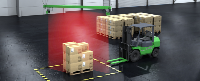 laser system for automated freight measurment in logistics