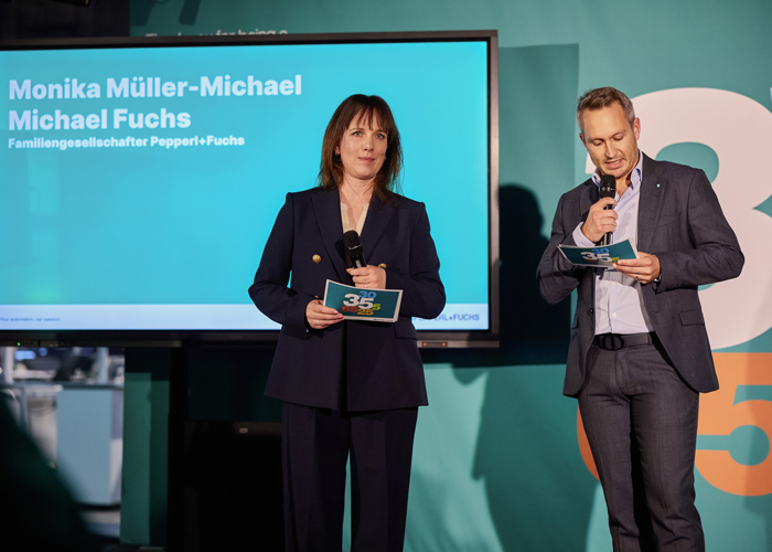 Monika Müller-Michael and Michael Fuchs, Pepperl+Fuchs family owner