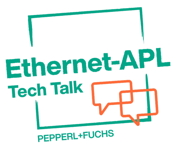 Ethernet-APL Tech Talk Logo, Pepperl+Fuchs