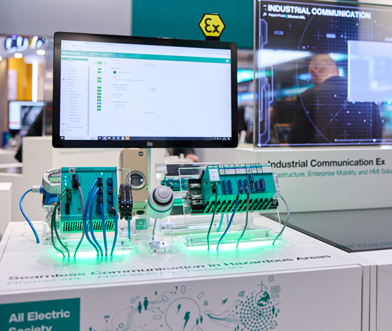 Pepperl+Fuchs Ethernet-APL Exponat