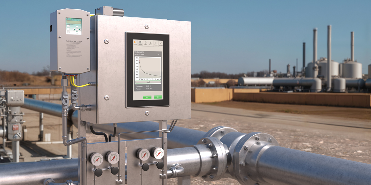 eralytics online vapor pressure testing instruments come in an explosion-proof enclosure solution by Pepperl+Fuchs