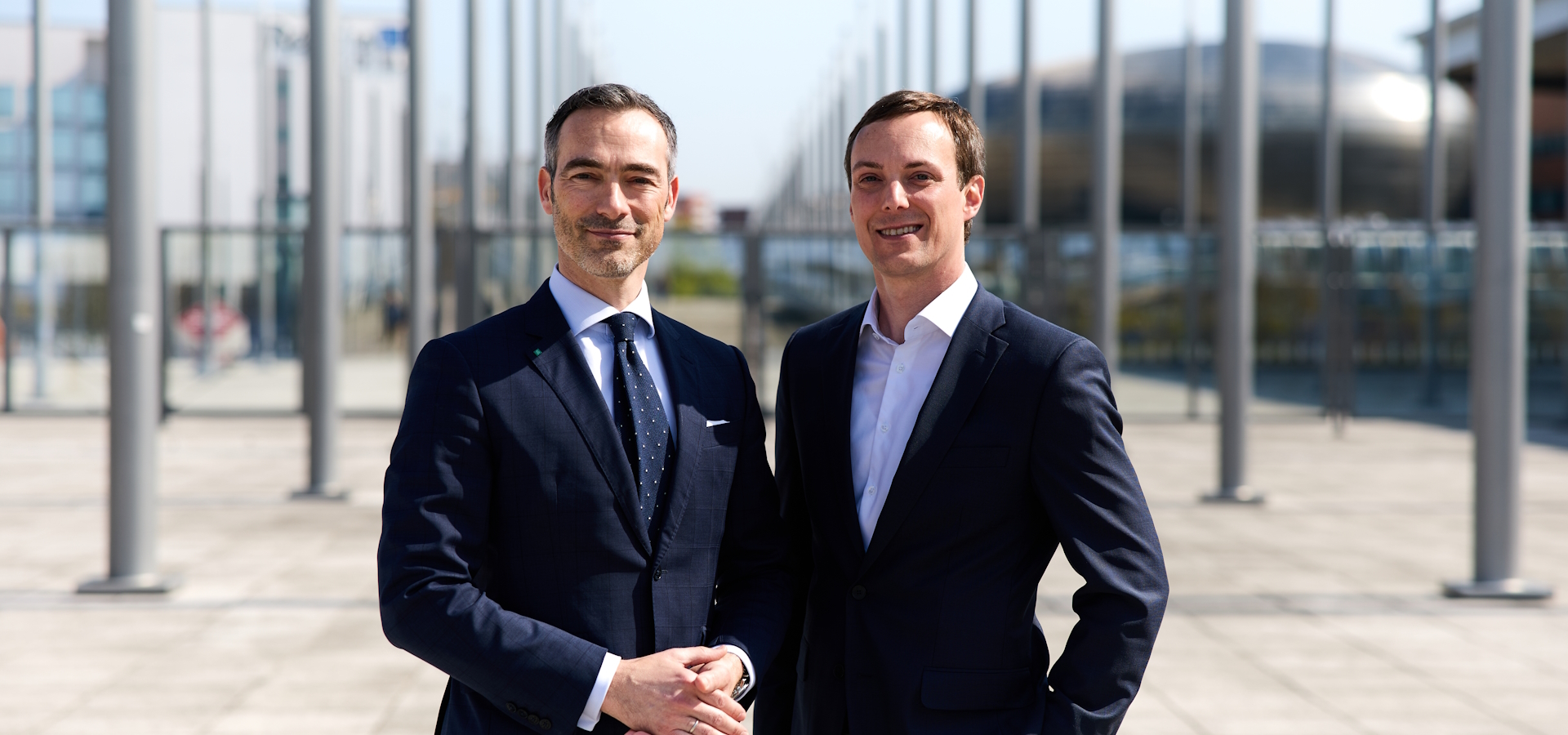 Dr. Wilhelm Nehring, CEO, and Martin Walter, CFO of the Pepperl+Fuchs Group